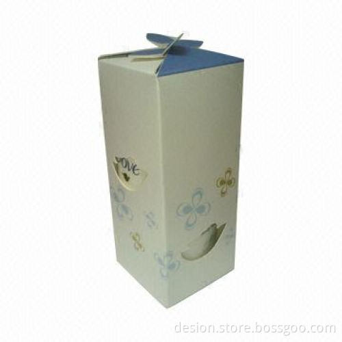 Paper Foldable Gift Box with Engrave Logo, Customized Designs, Logos Accepted, OEM Orders Welcomed